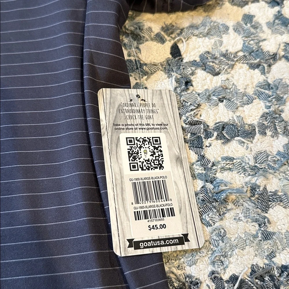 GOAT USA polo shirt.  NWT - Picture 3 of 6